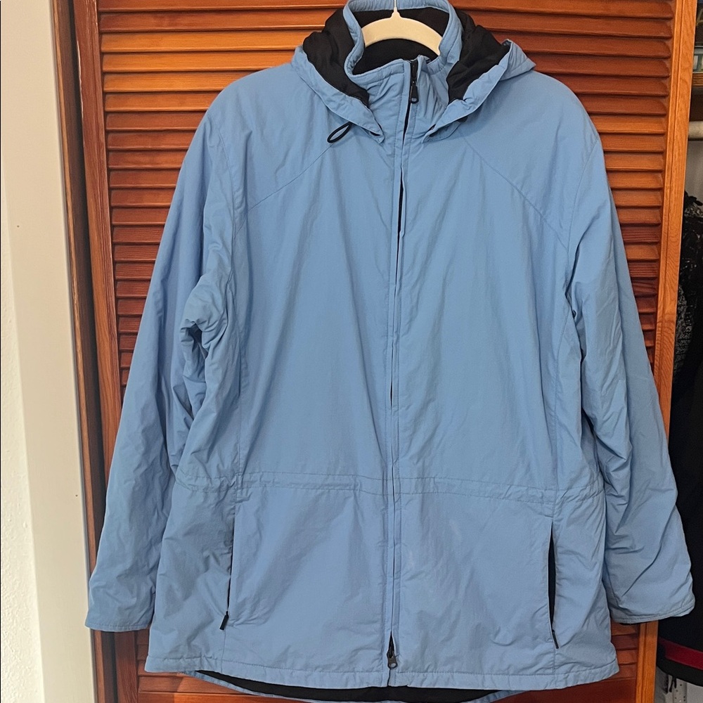 Eddie Bauer Woman’s Light Blue Hooded coat